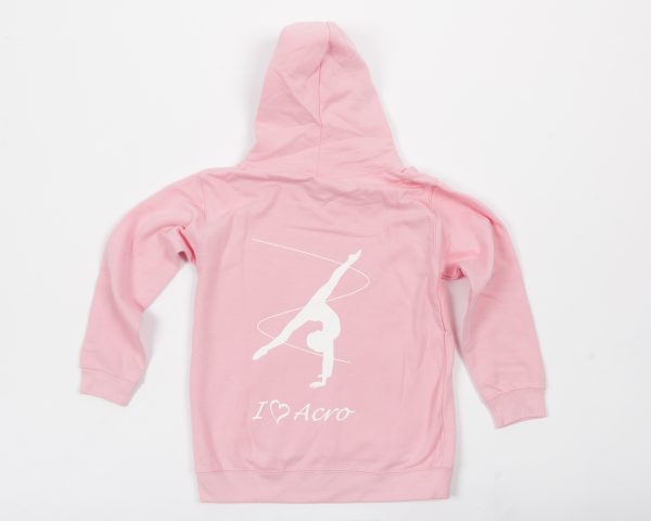 Brighton Ballet School hoodie baby pink