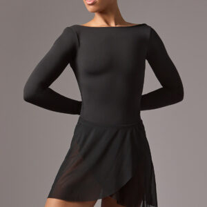 brighton ballet school move dance wear eliana mock wrap skirt